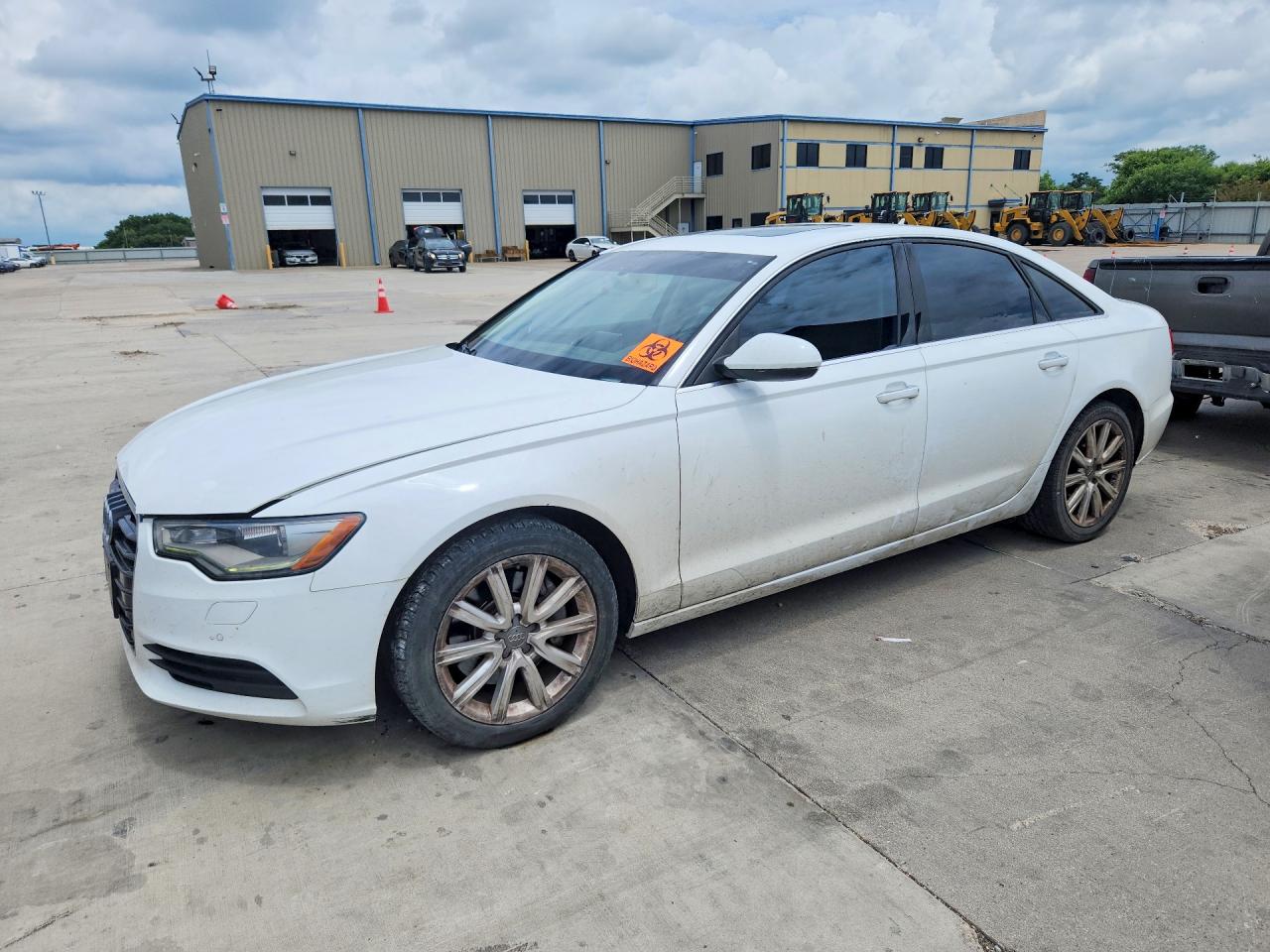 2014 Audi A6 Premium Plus, VIN WAUGFAFCXEN119914 — Normal wear