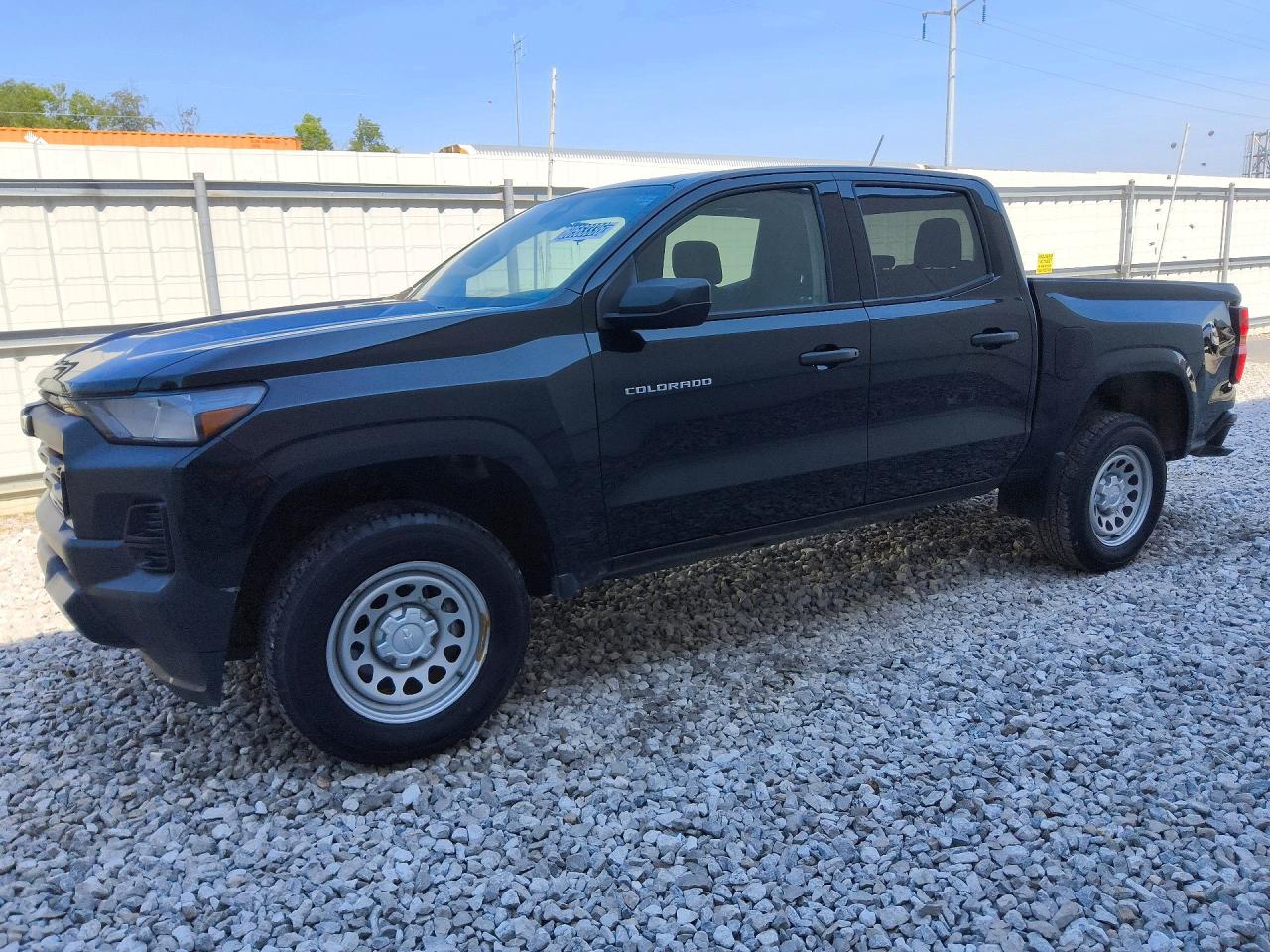 2023 Chevrolet Colorado 2WD Work Truck, VIN 1GCGSBEC7P1180752 — Rear end