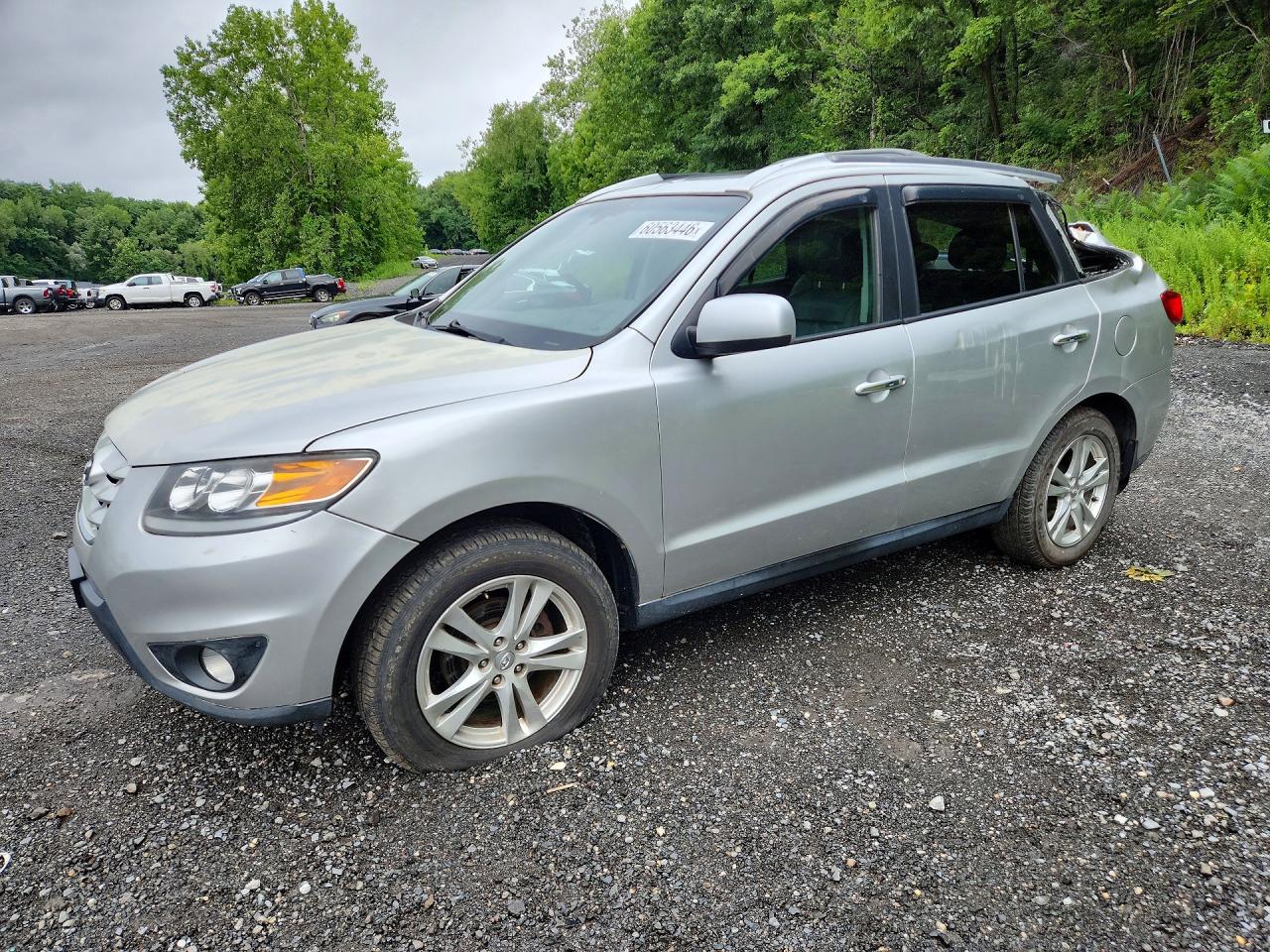 2012 Hyundai Santa Fe Limited, VIN 5XYZKDAG6CG138483 — Roof