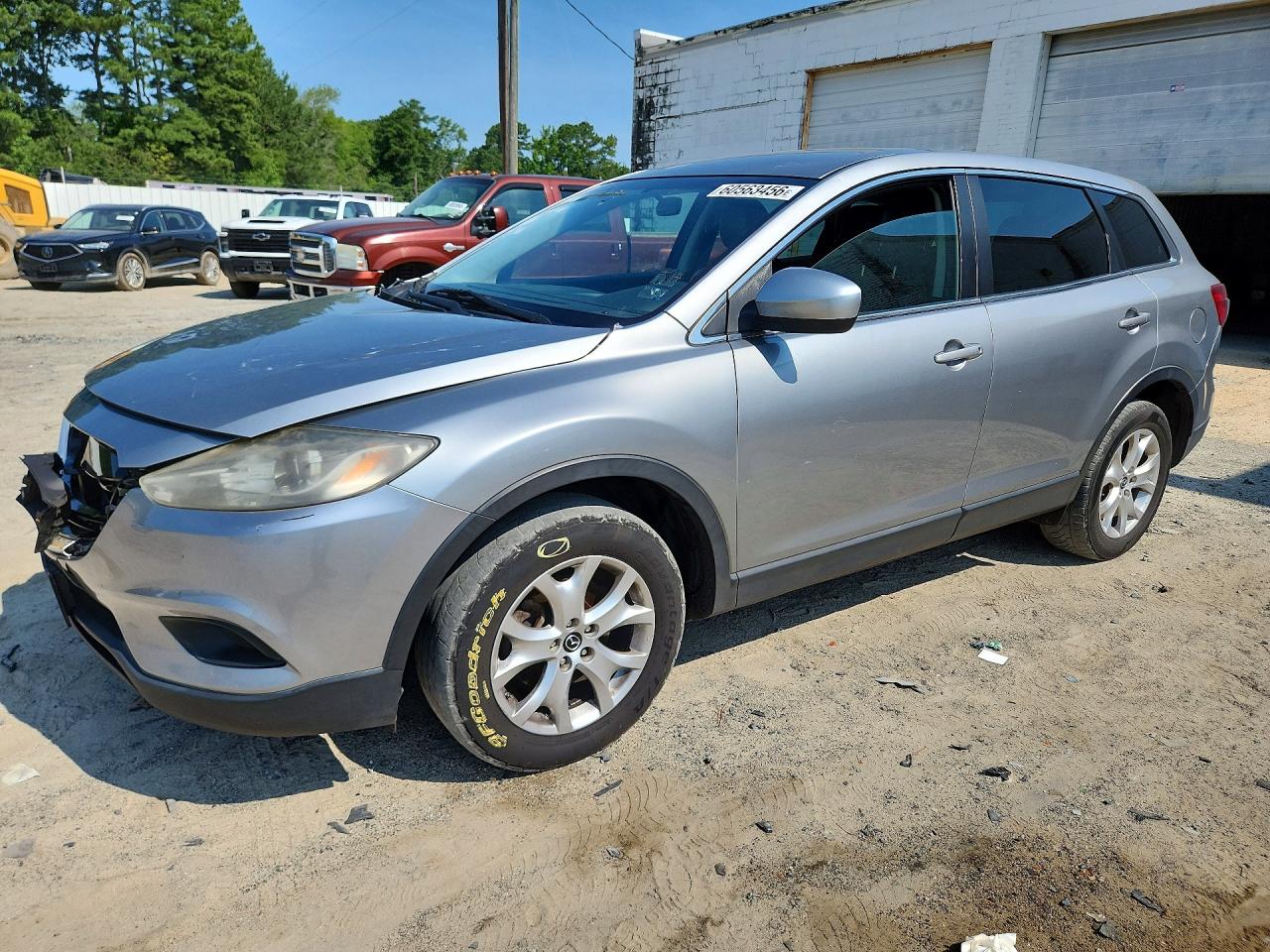 2013 Mazda CX-9 Touring, VIN JM3TB3CV4D0420244 — Перед