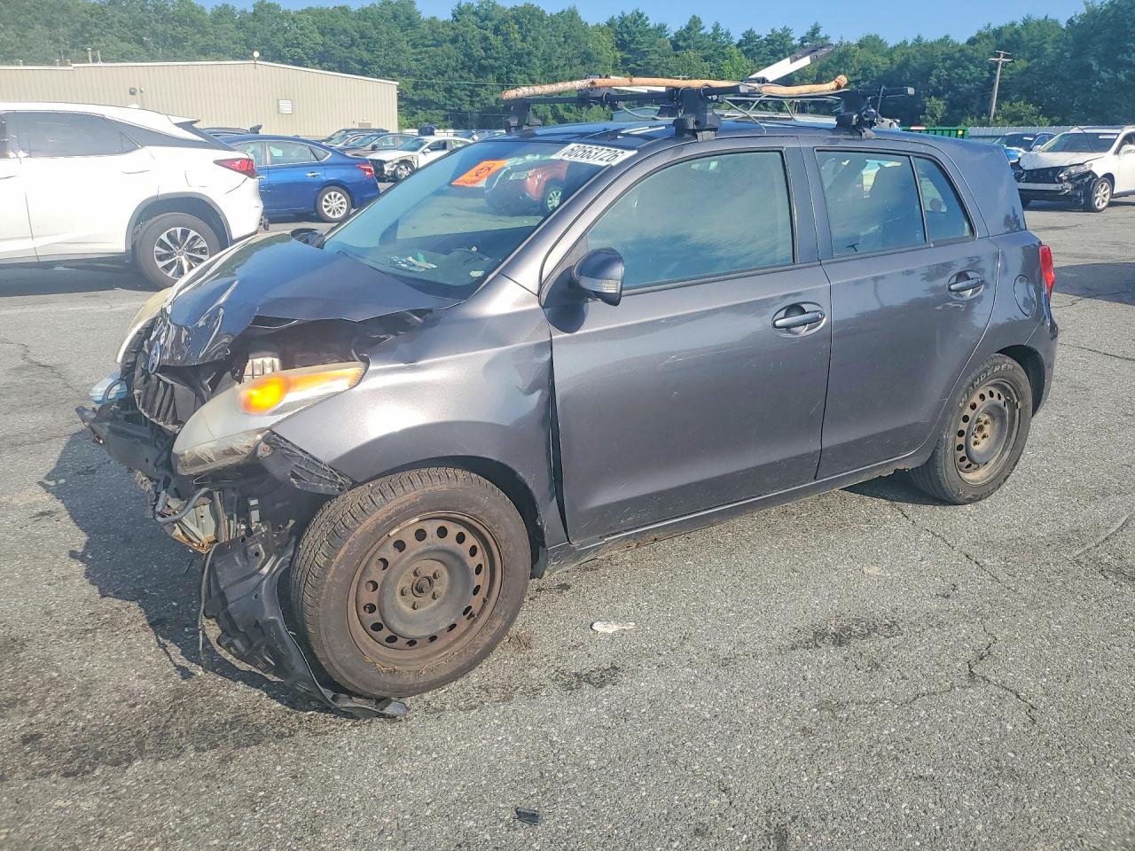 2012 Scion xD, VIN JTKKU4B4XC1026438 — Front end