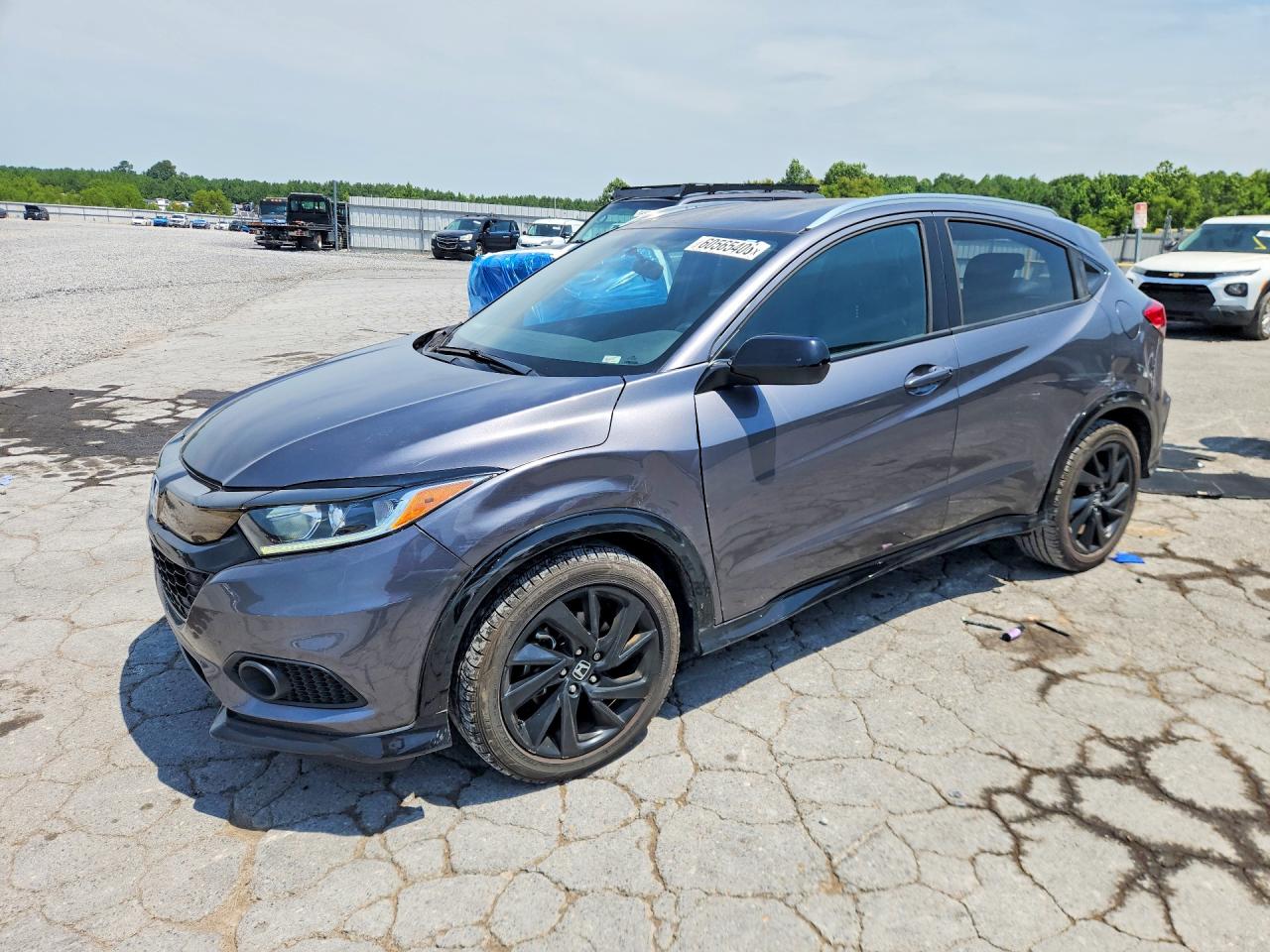 2021 Honda HR-V Sport, VIN 3CZRU5H11MM725240 — Зад