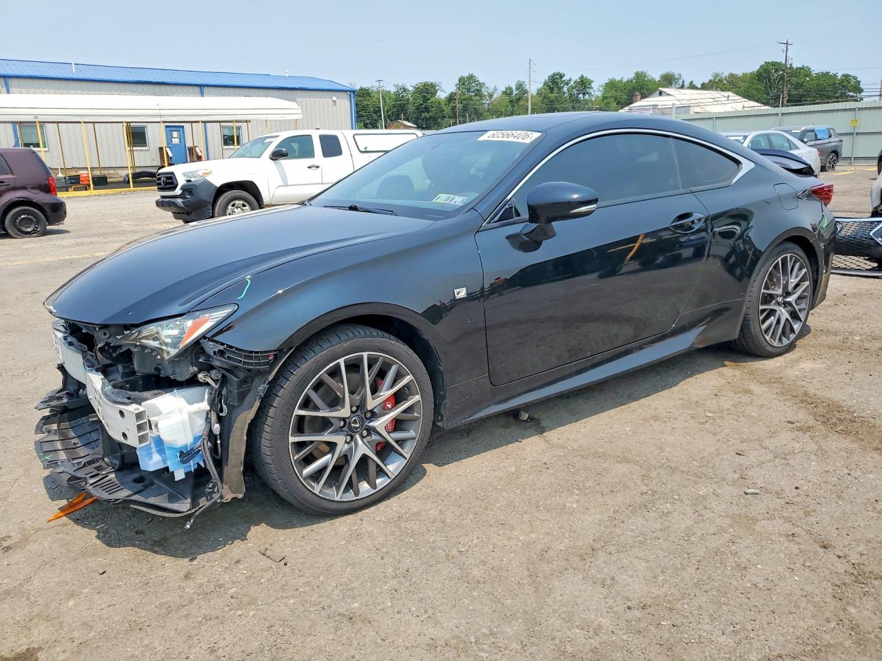 2015 Lexus RC 350 F Sport, VIN JTHSE5BC7F5004880 — Перед