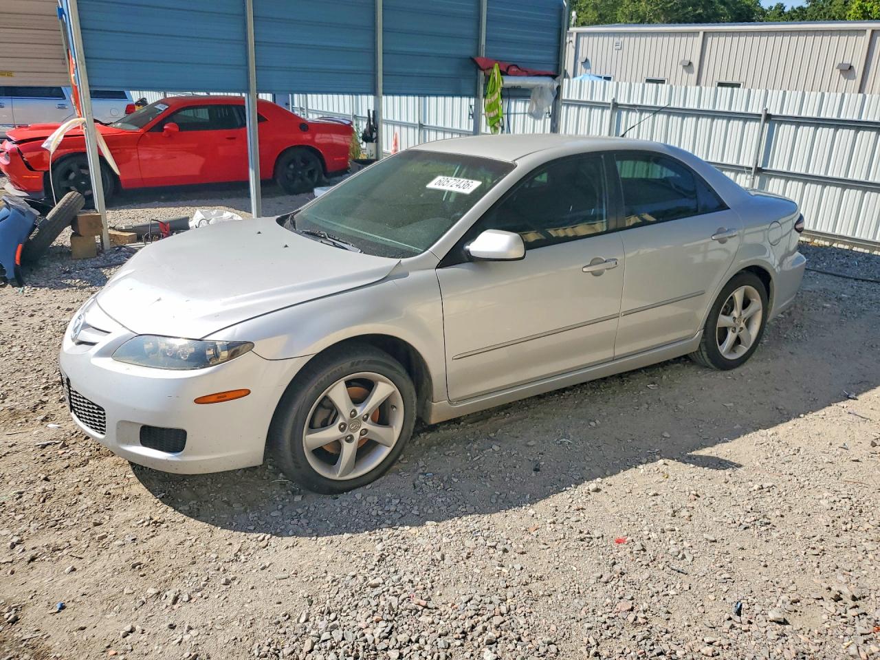 2008 Mazda 6 i Sport VE, VIN 1YVHP80C785M38739 — Перед
