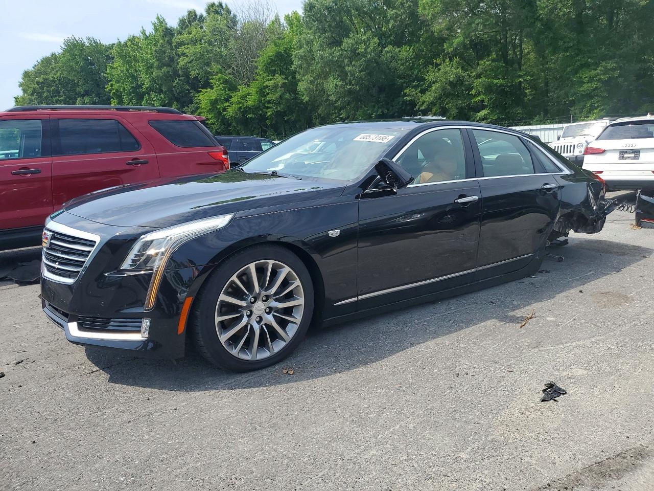 2018 Cadillac CT6 Premium Luxury AWD, VIN 1G6KF5RS0JU109113 — Rear end