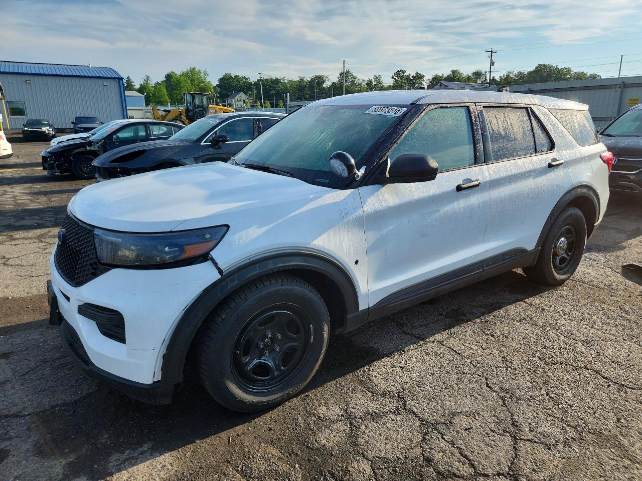 2021 Ford Police Interceptor Utility, VIN 1FM5K8AB5MGB46868 — Бок