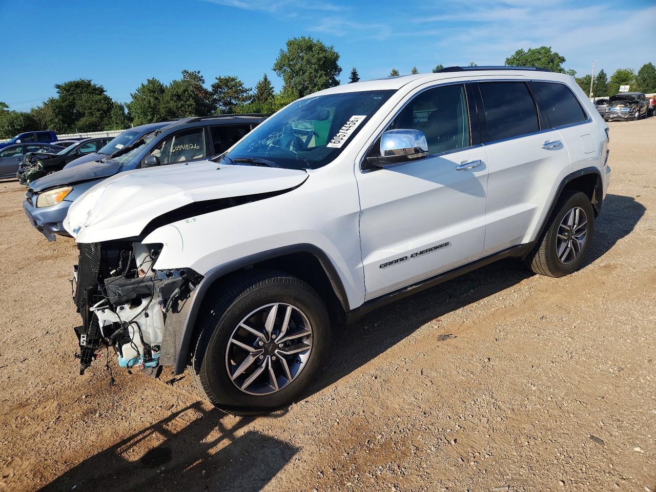 2021 Jeep Grand Cherokee Limited, VIN 1C4RJFBG6MC567643 — Front end