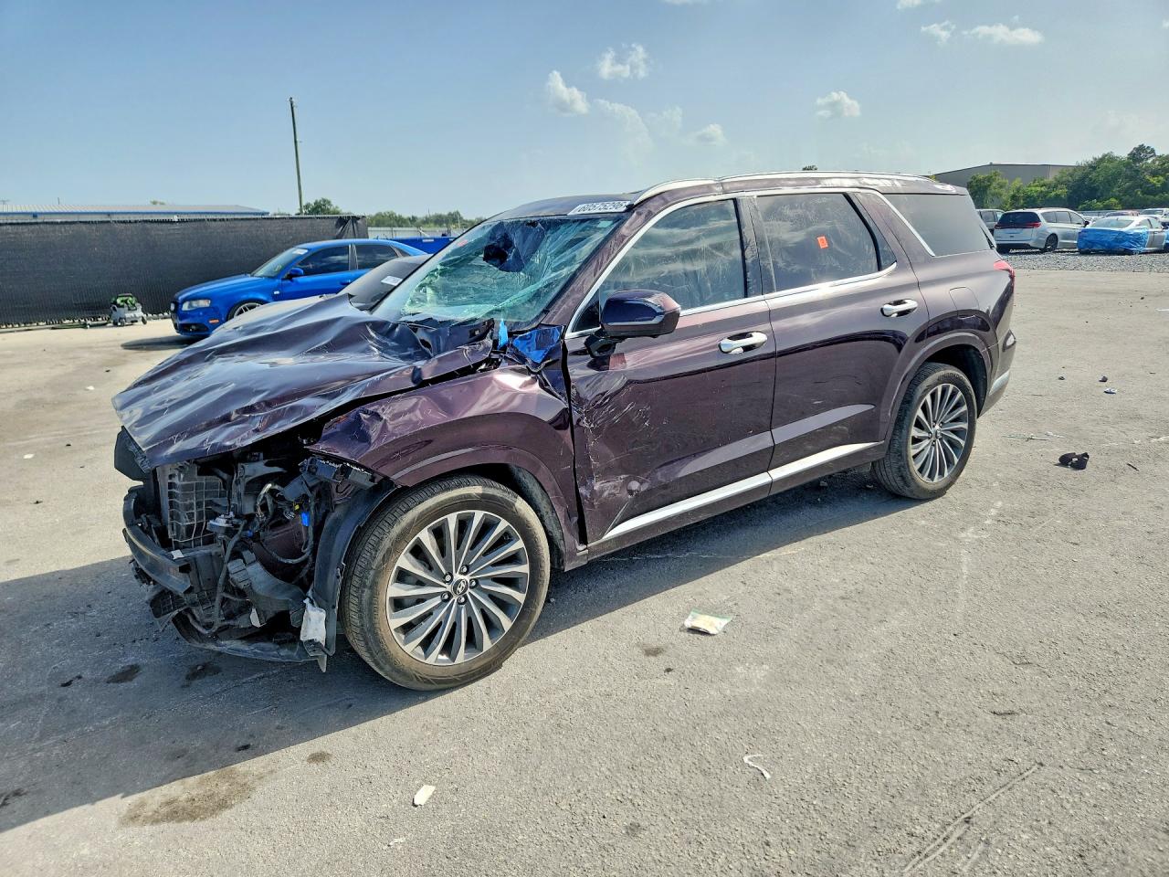 2025 Hyundai Palisade Calligraphy, VIN KM8R74GE0SU827693 — Перед