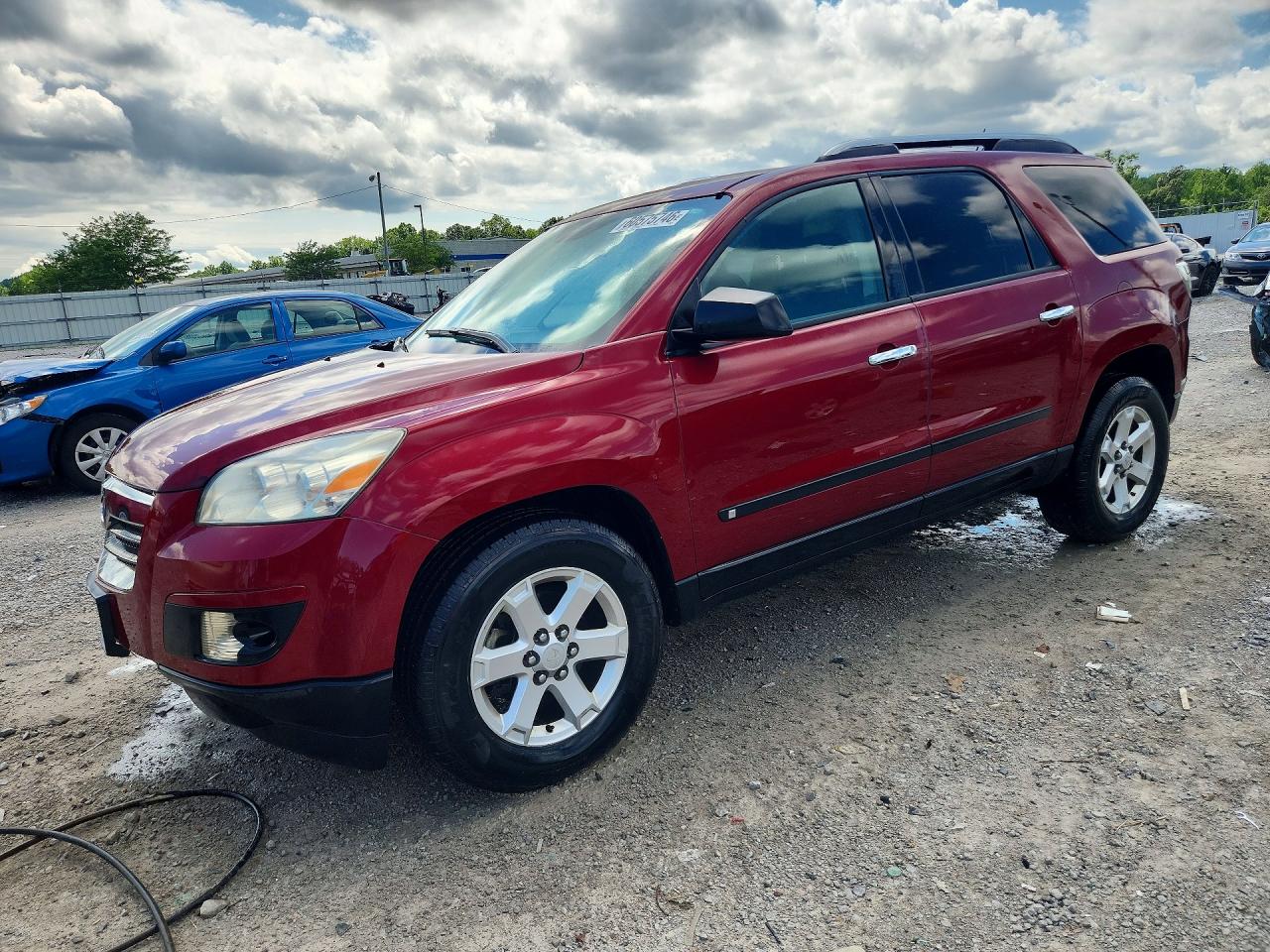 2008 Saturn Outlook XE, VIN 5GZER13758J239333 — Water / flood
