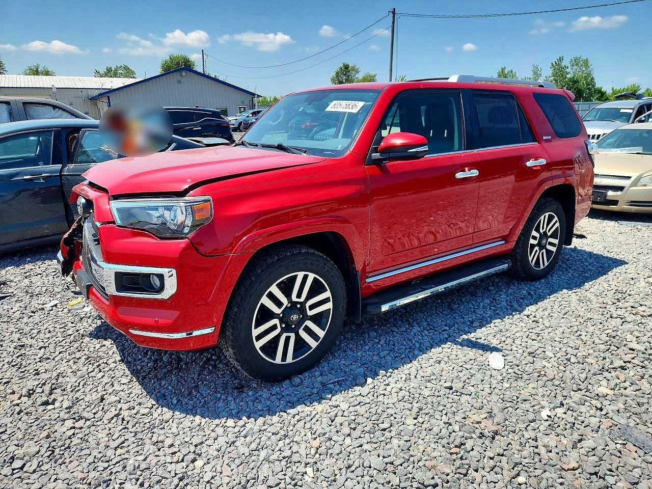2018 Toyota 4Runner Limited, VIN JTEBU5JR9J5566259 — Front end
