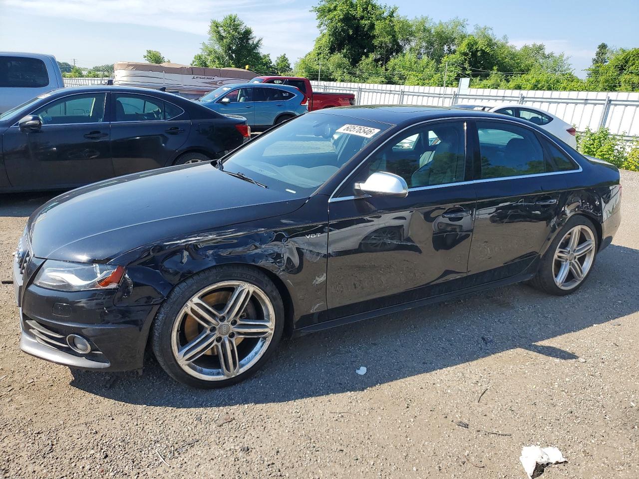 2012 Audi S4, VIN WAUHGCFL2CA118094 — Бок