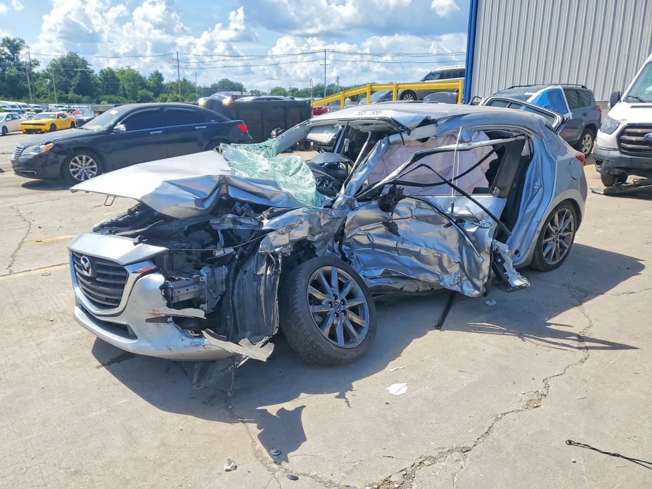 2018 Mazda 3 Touring, VIN 3MZBN1L34JM180603 — Rollover