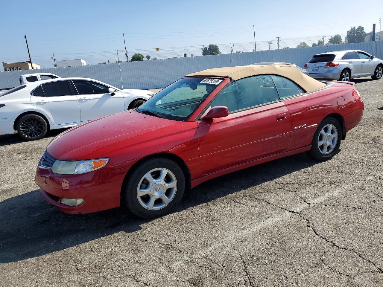 2003 Toyota Solara SLE, VIN 2T1FF28P93C609586 — Side