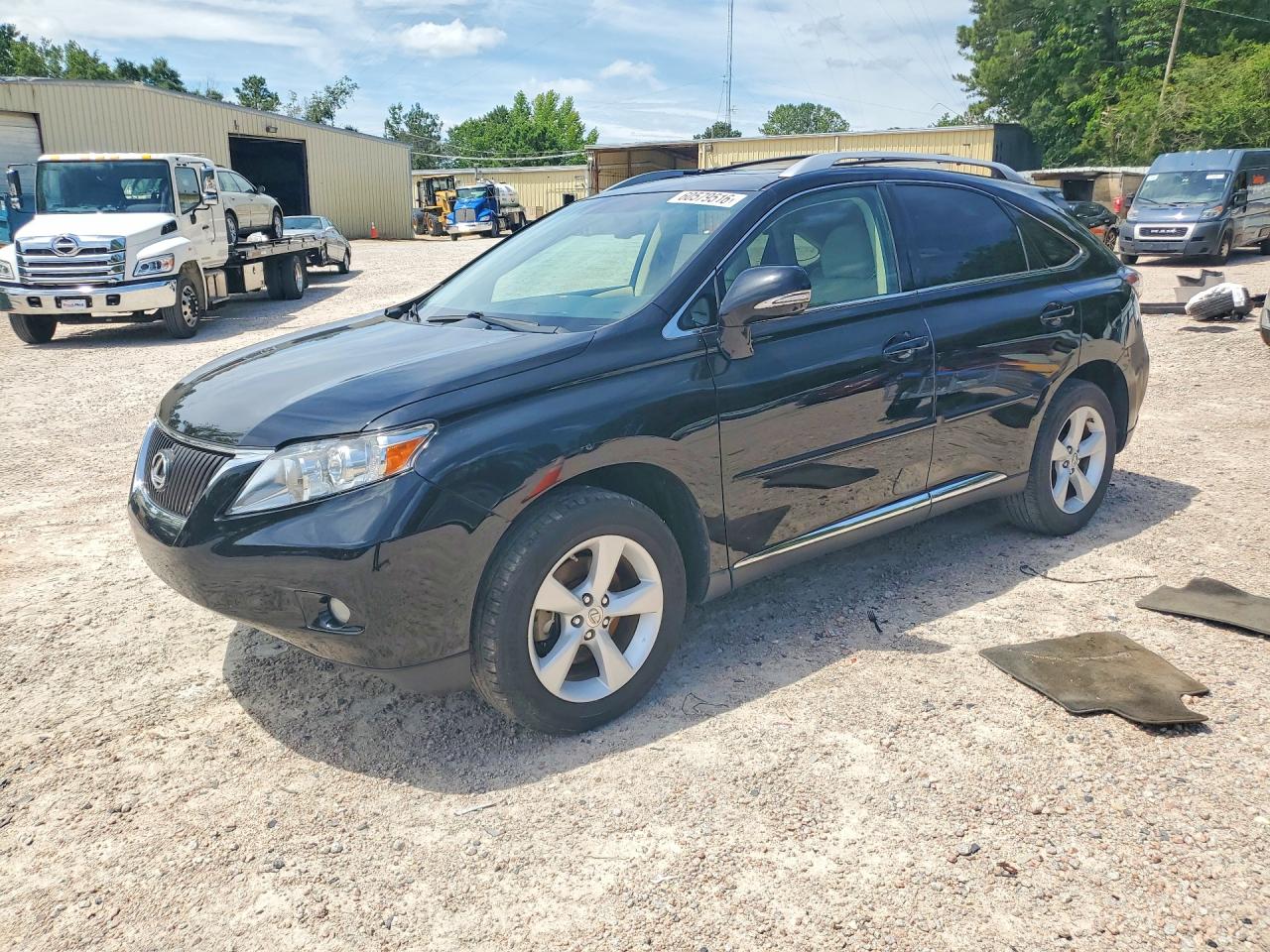 2012 Lexus RX 350, VIN 2T2ZK1BA9CC077419 — Minor dents and scratches