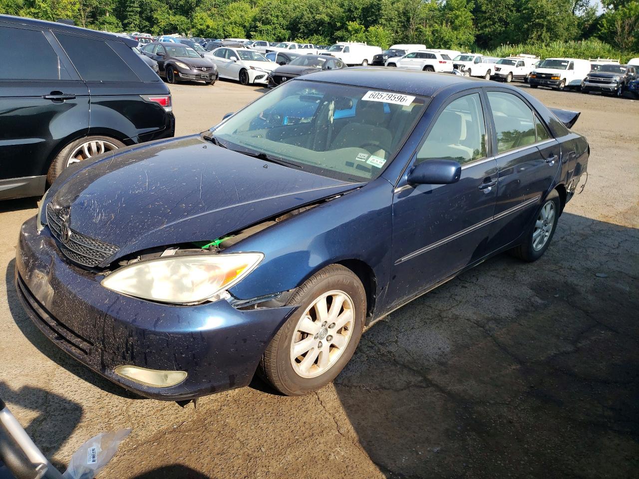 2003 Toyota Camry LE, VIN 4T1BE30K53U664865 — Rear end