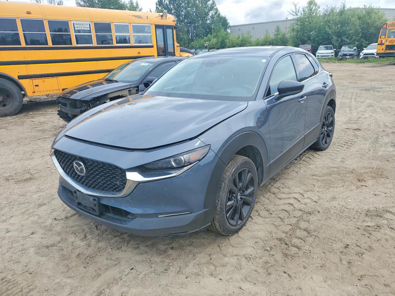 2023 Mazda CX-30 S Premium, VIN 3MVDMBDM8PM557176 — Rear end