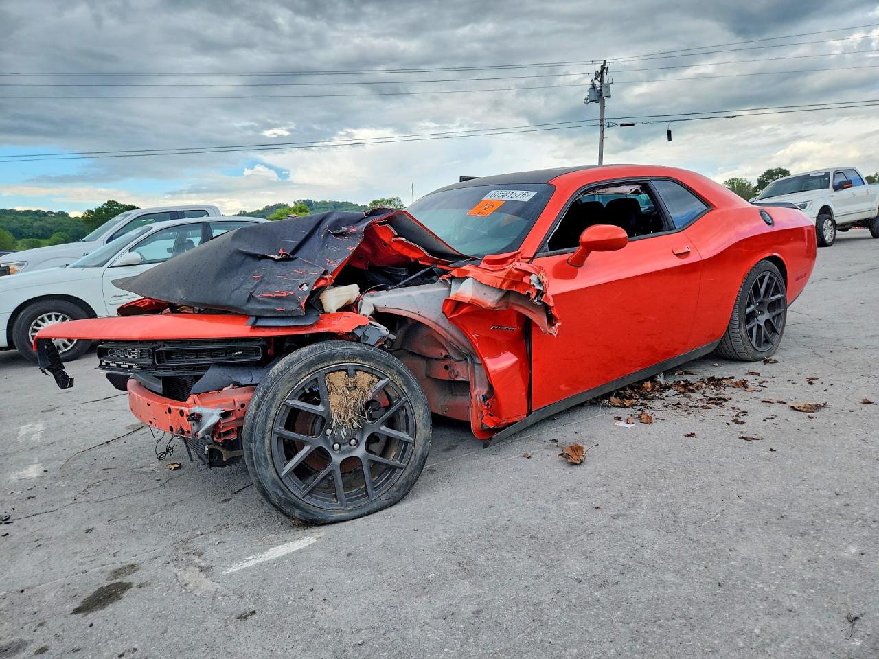 2017 Dodge Challenger R/T, VIN 2C3CDZBT6HH509101 — Front end
