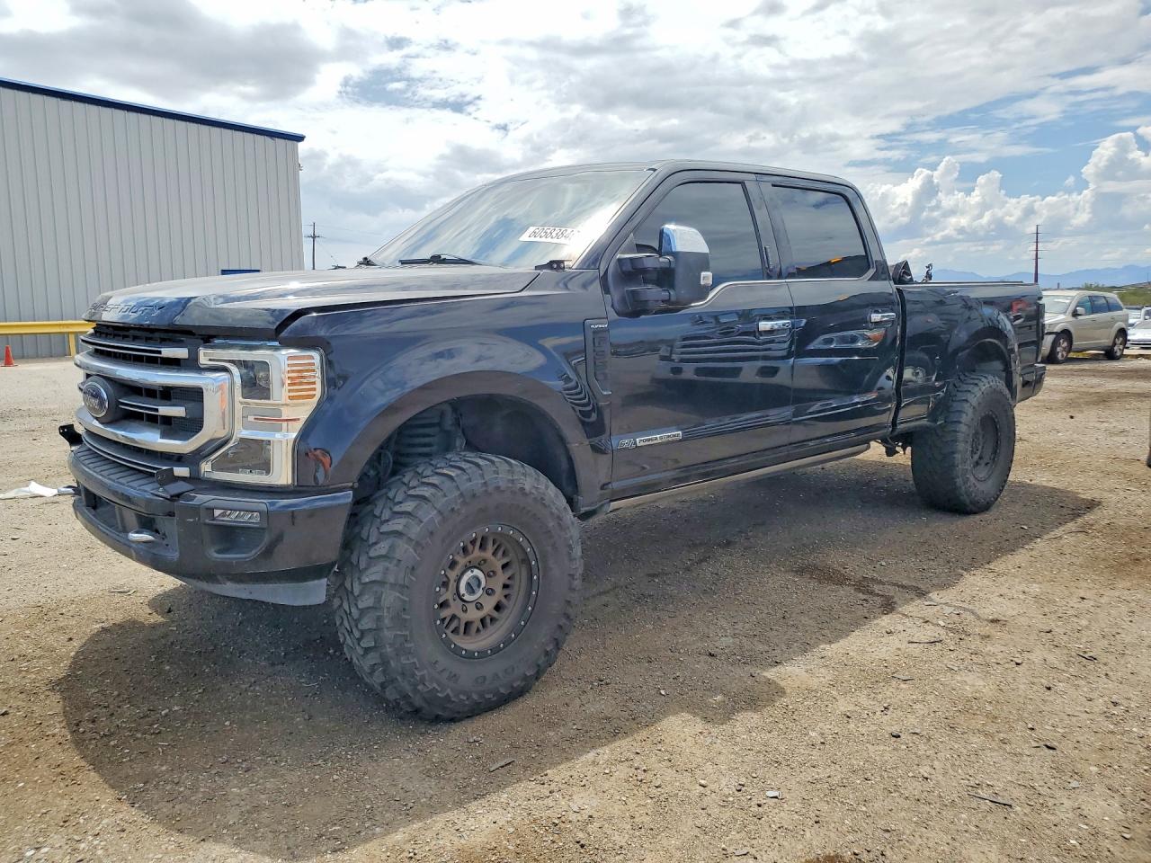 2020 Ford F-350 Lariat, VIN 1FT8W3BT2LED90875 — Interior fire
