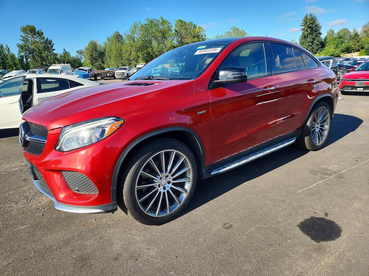 2016 Mercedes-Benz GLE 450 AMG, VIN 4JGED6EB1GA042359 — Minor dents and scratches