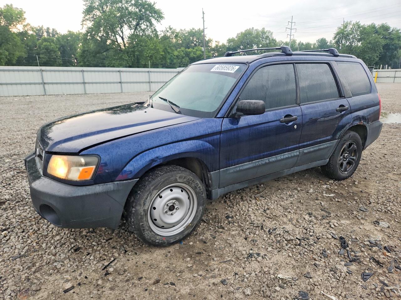 2005 Subaru Forester X, VIN JF1SG63635H727154 — Front end
