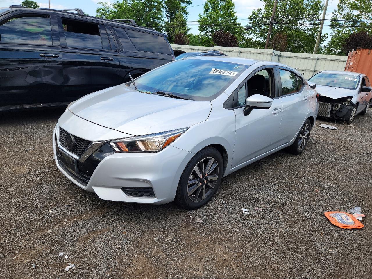 2021 Nissan Versa SV, VIN 3N1CN8EVXML809955 — Side