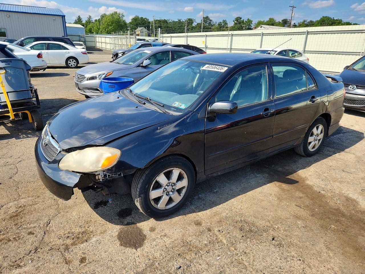 2005 Toyota Corolla S, VIN 2T1BR32E75C490412 — Front end