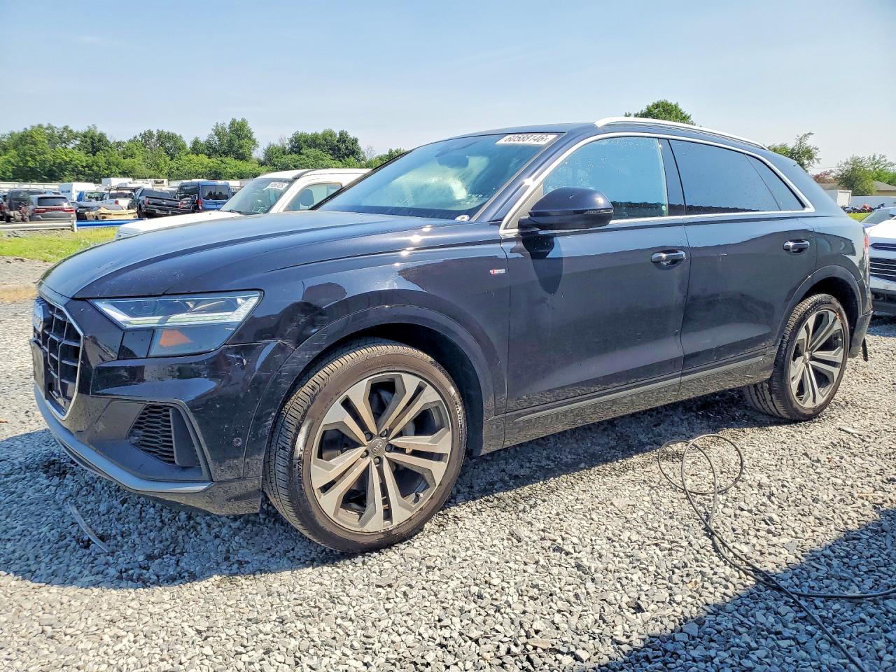 2020 Audi Q8 Premium Plus, VIN WA1EVAF19LD025130 — Rear end