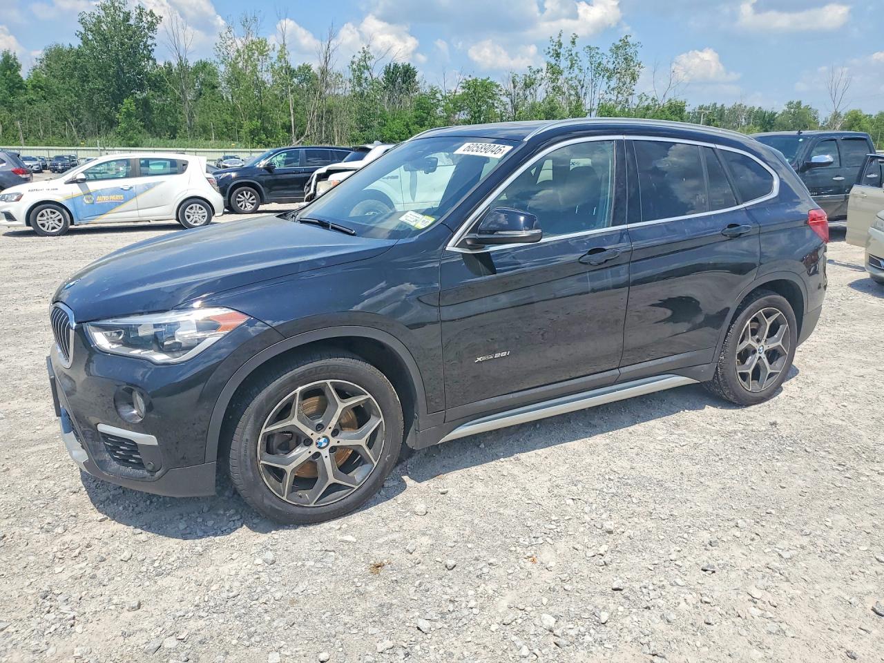 2017 BMW X1 xDrive28i, VIN WBXHT3C39H5F76434 — Вода / потоп