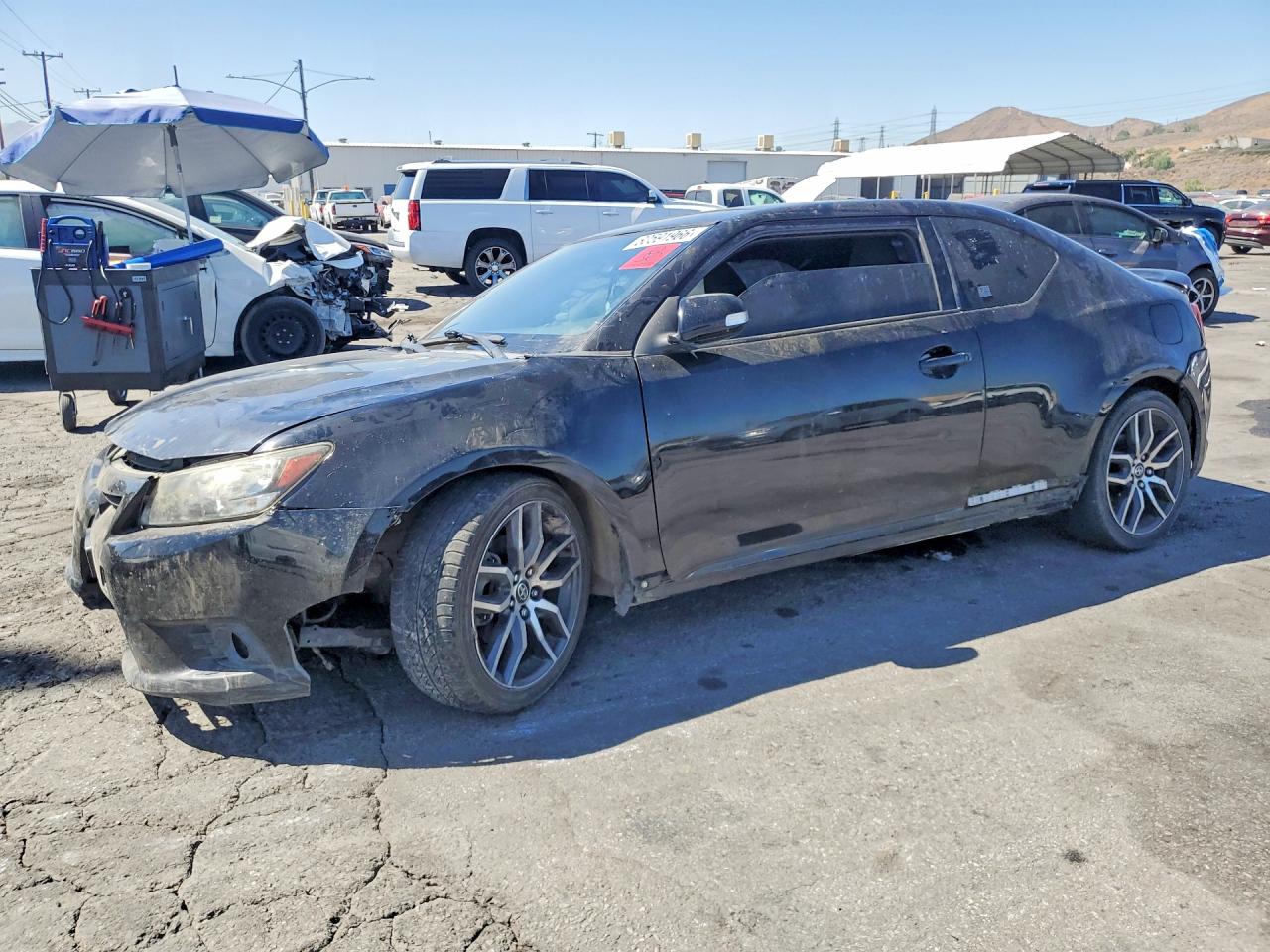 2012 Scion tC, VIN JTKJF5C74C3039971 — Front end
