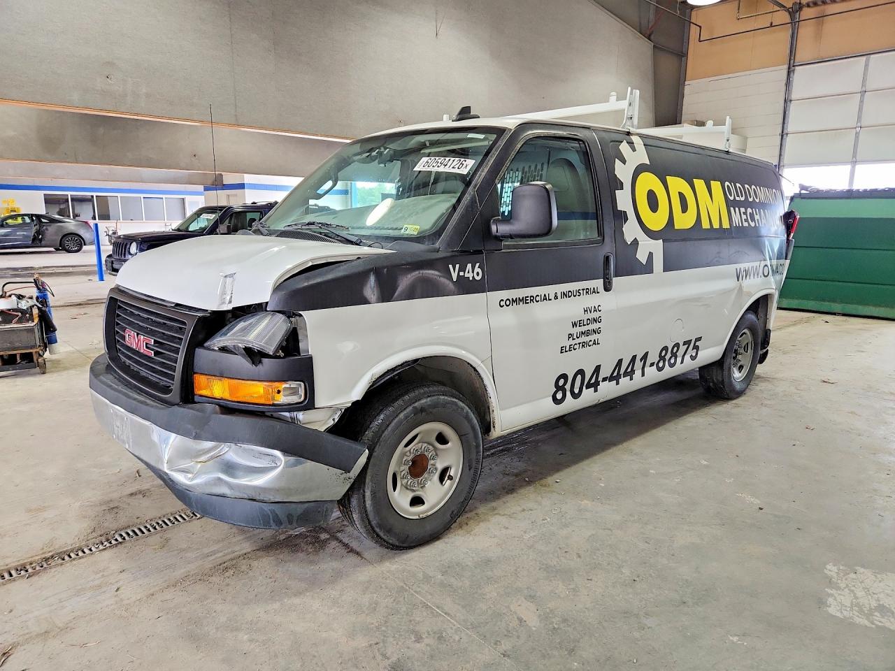 2023 GMC Savana Cargo, VIN 1GTW7AFP7P1139062 — All over
