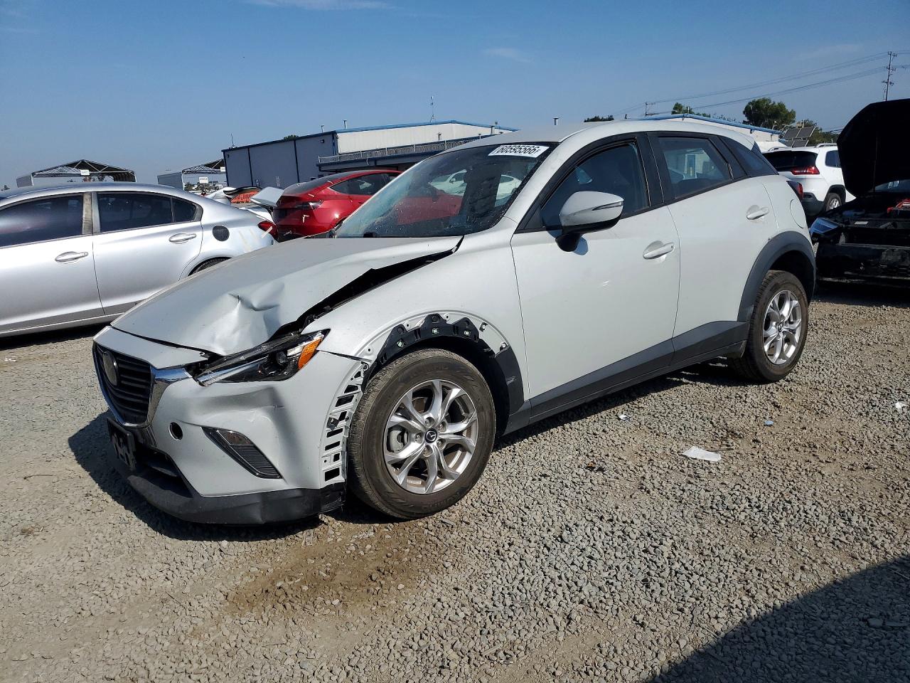 2021 Mazda CX-3 Sport, VIN JM1DKDB74M1507691 — Front end