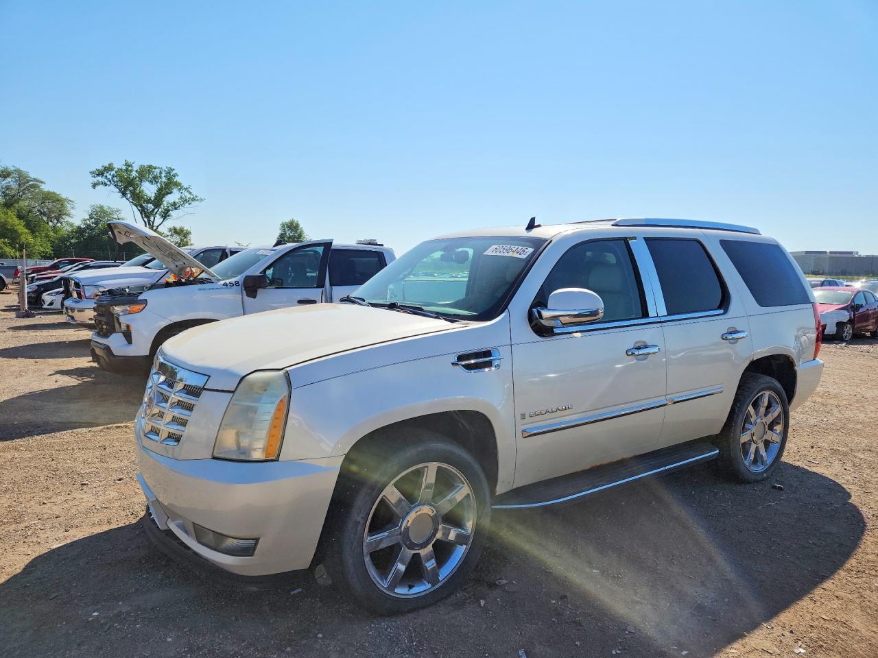2008 Cadillac Escalade, VIN 1GYFK63868R244004 — Hail