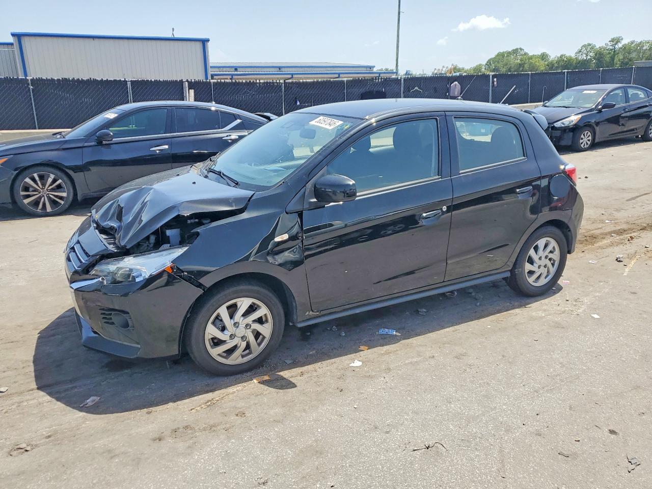 2021 Mitsubishi Mirage ES, VIN ML32AUHJ2MH008685 — Перед