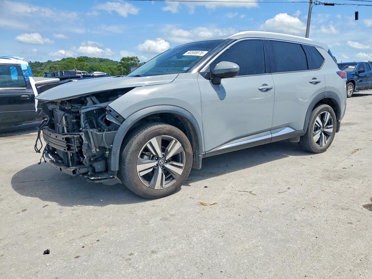 2021 Nissan Rogue SL, VIN 5N1AT3CA9MC745122 — Front end