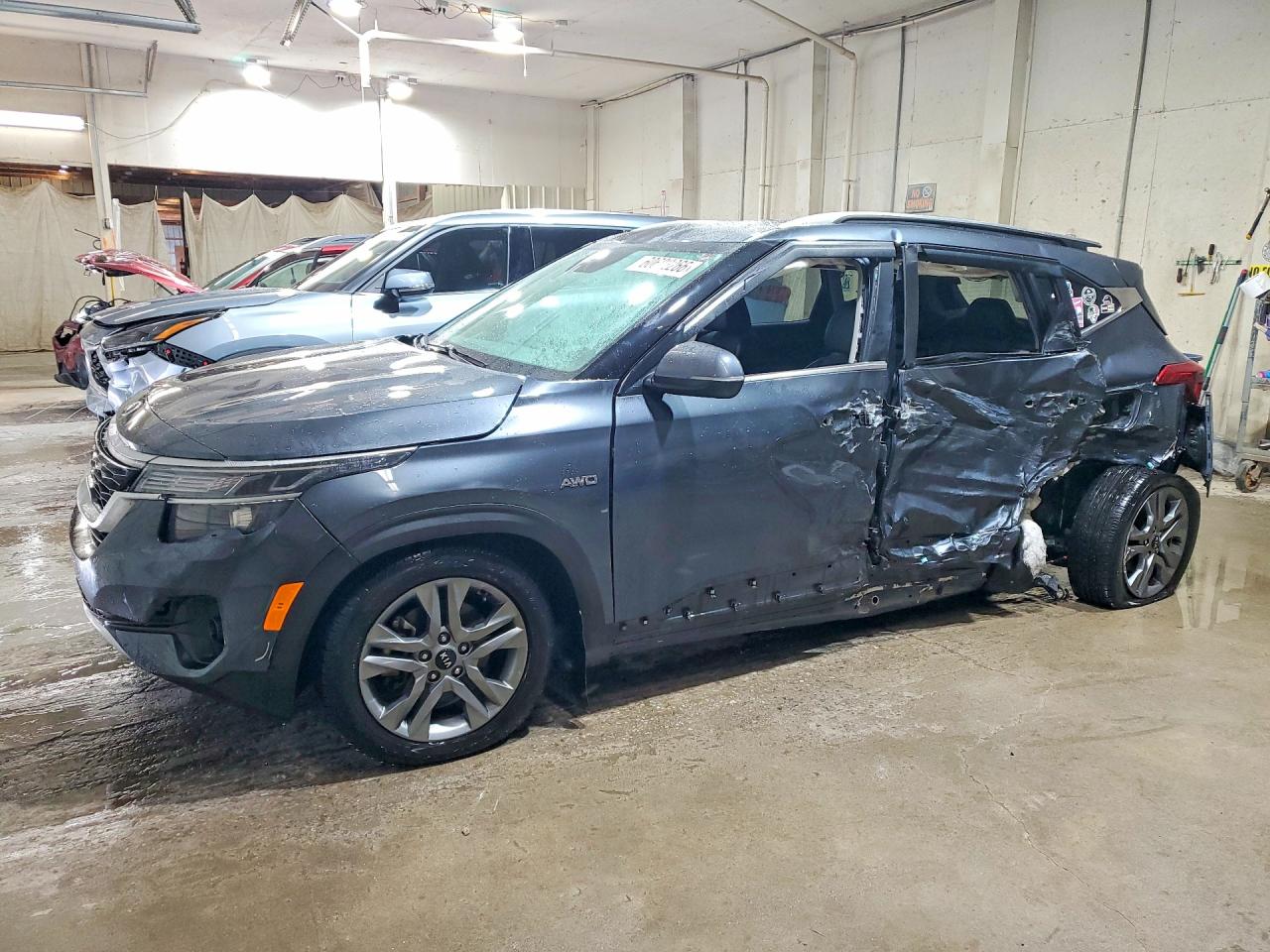 2021 Kia Seltos S, VIN KNDEUCAA8M7177184 — All over
