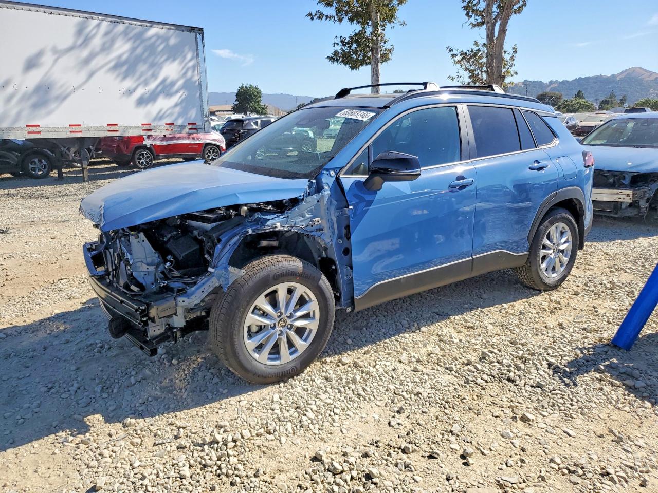 2026 Toyota Corolla Cross LE, VIN 7MUBAABG5TV177396 — Front end