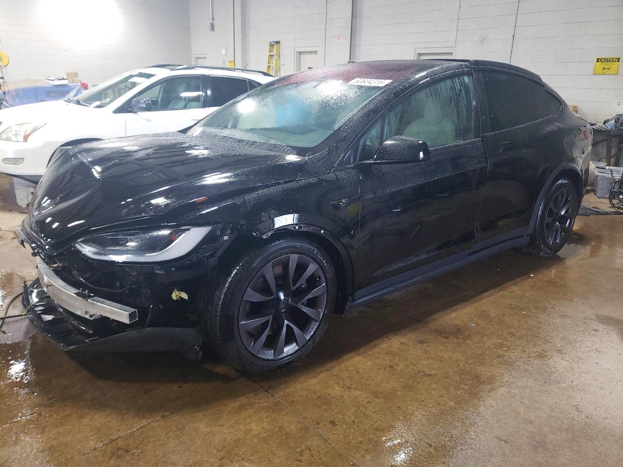 2023 Tesla Model X, VIN 7SAXCDE53PF429536 — Front end