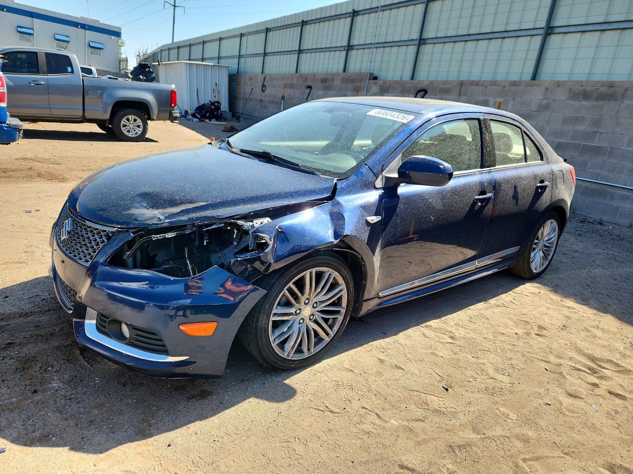 2012 Suzuki Kizashi SLS Sport, VIN JS2RF9A88C6101194 — Front end