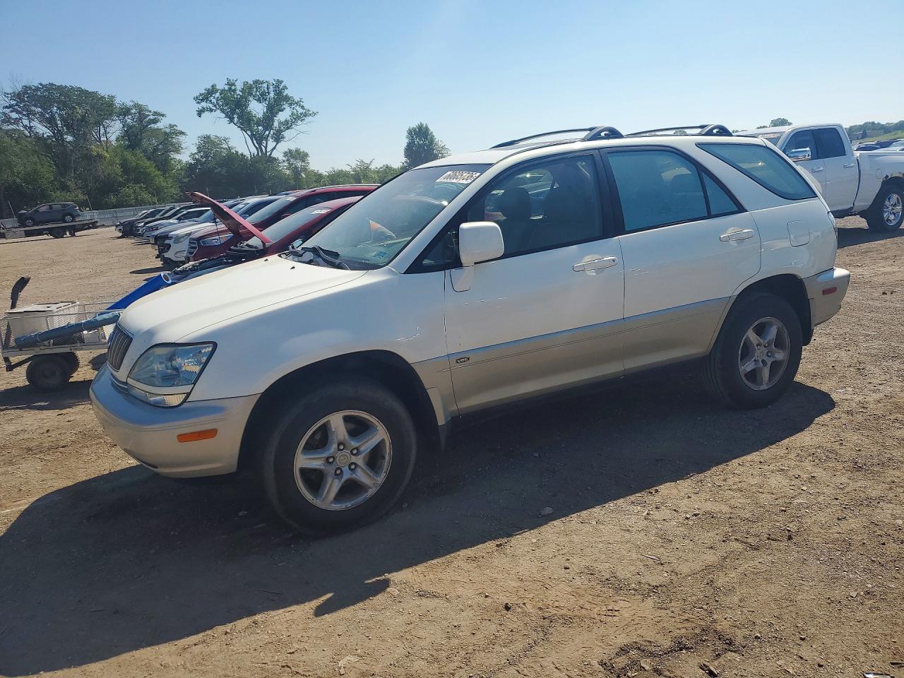 2003 Lexus RX 300, VIN JTJGF10U330157559 — Rear end