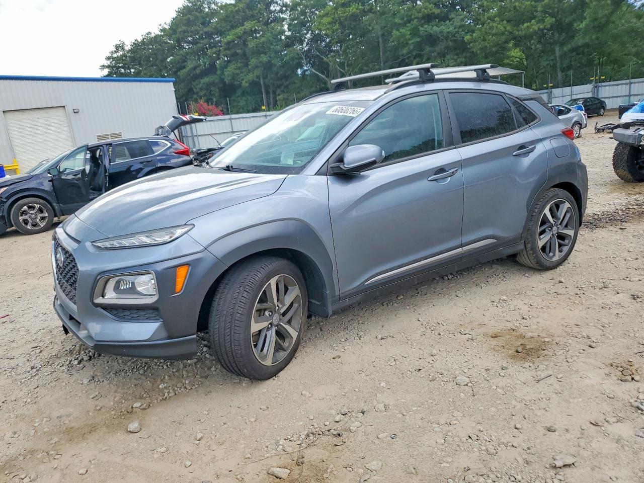 2021 Hyundai Kona Ultimate, VIN KM8K53A59MU644547 — Front end