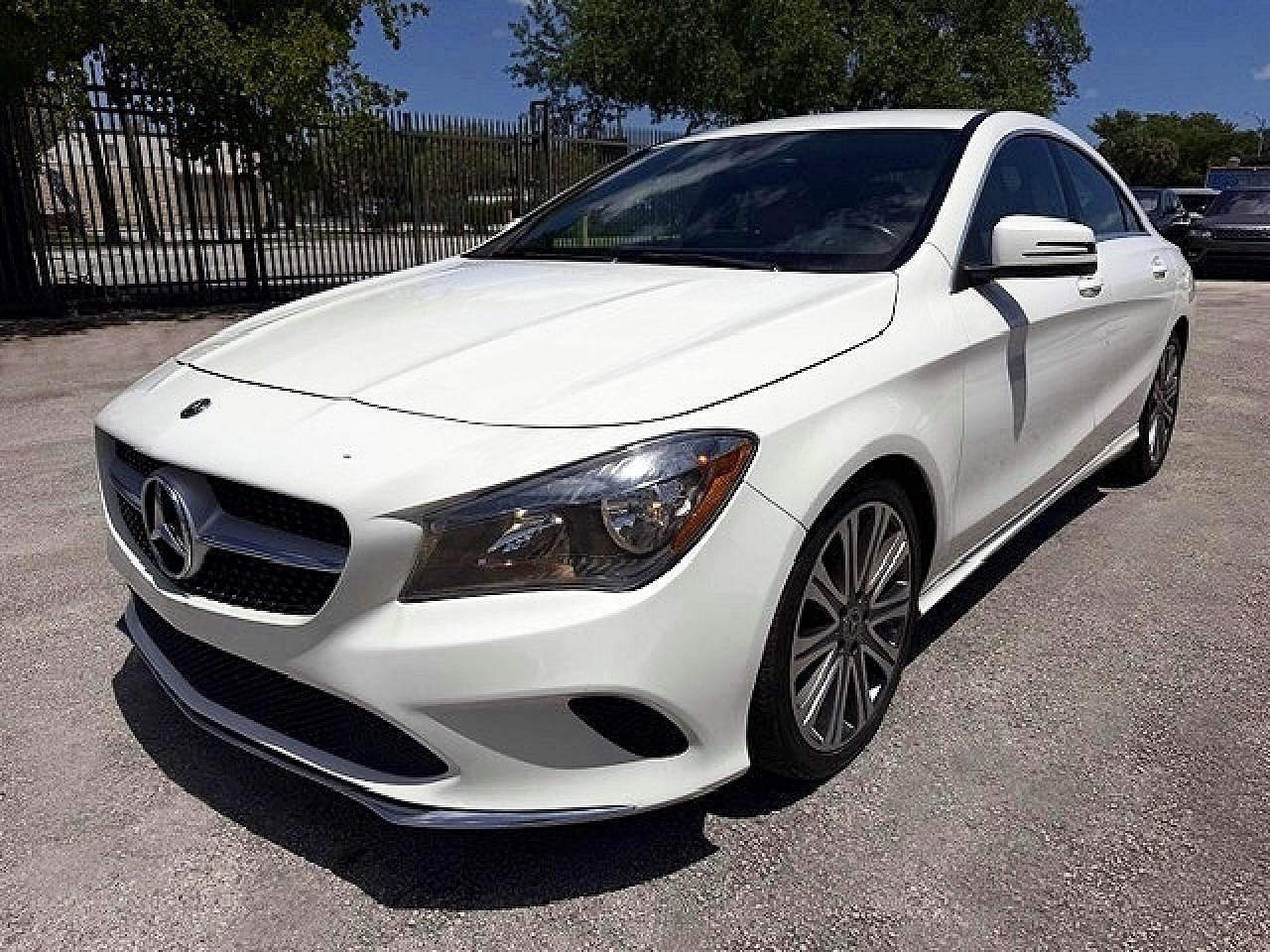2018 Mercedes-Benz CLA 250, VIN WDDSJ4EB0JN570193 — Normal wear
