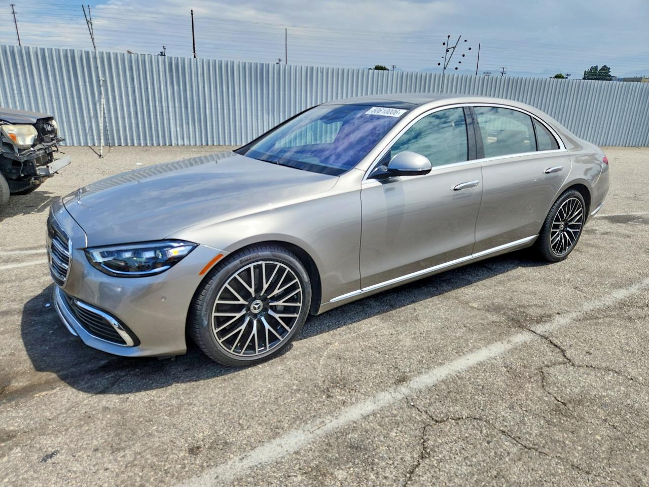 2021 Mercedes-Benz S 580, VIN W1K6G7GB0MA029106 — Undercarriage