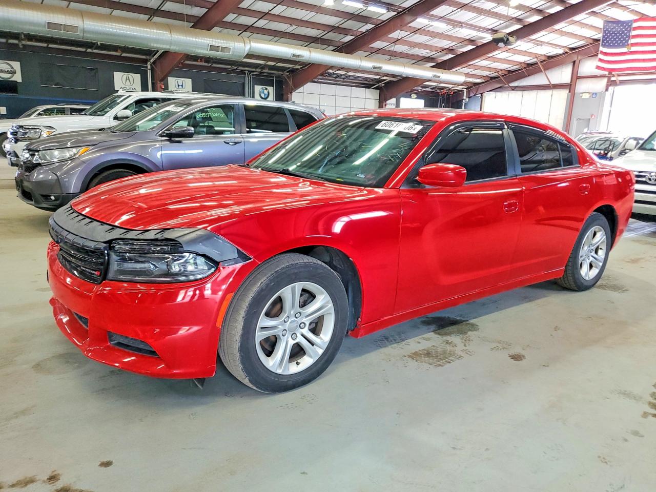 2021 Dodge Charger SXT, VIN 2C3CDXBG1MH548602 — Front end