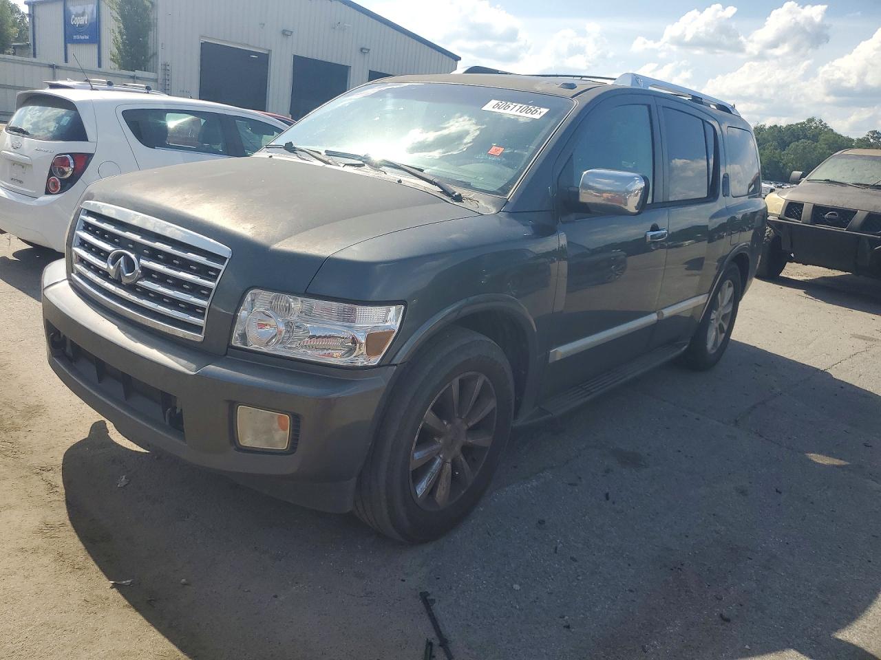 2010 Infiniti QX56, VIN 5N3ZA0NF7AN904310 — Front end