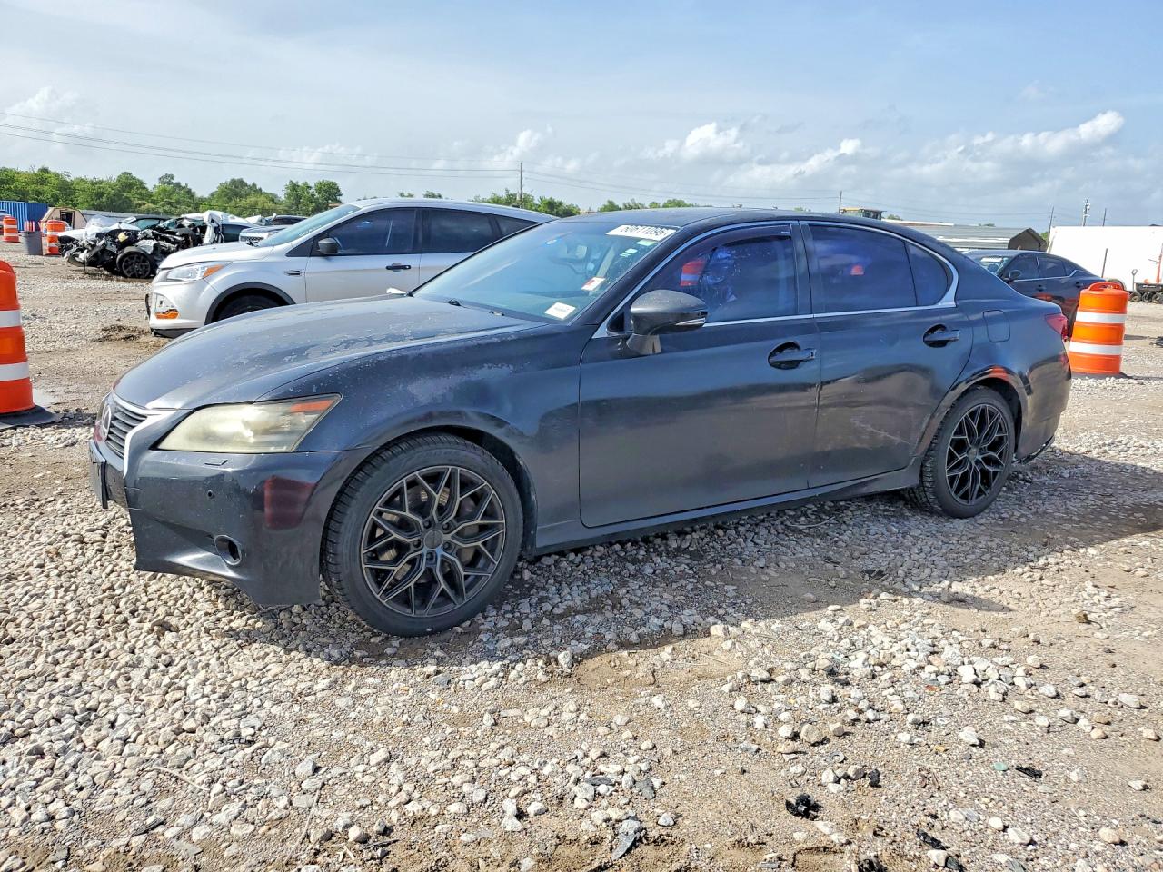 2013 Lexus GS 350, VIN JTHCE1BLXD5014880 — Перед