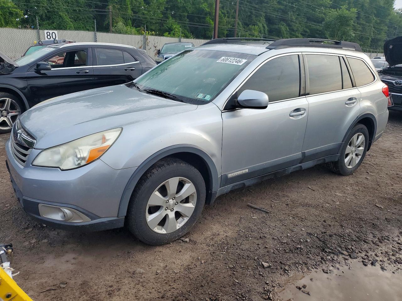2012 Subaru Outback Prem, VIN 4S4BRBHC8C3217514 — Rear end