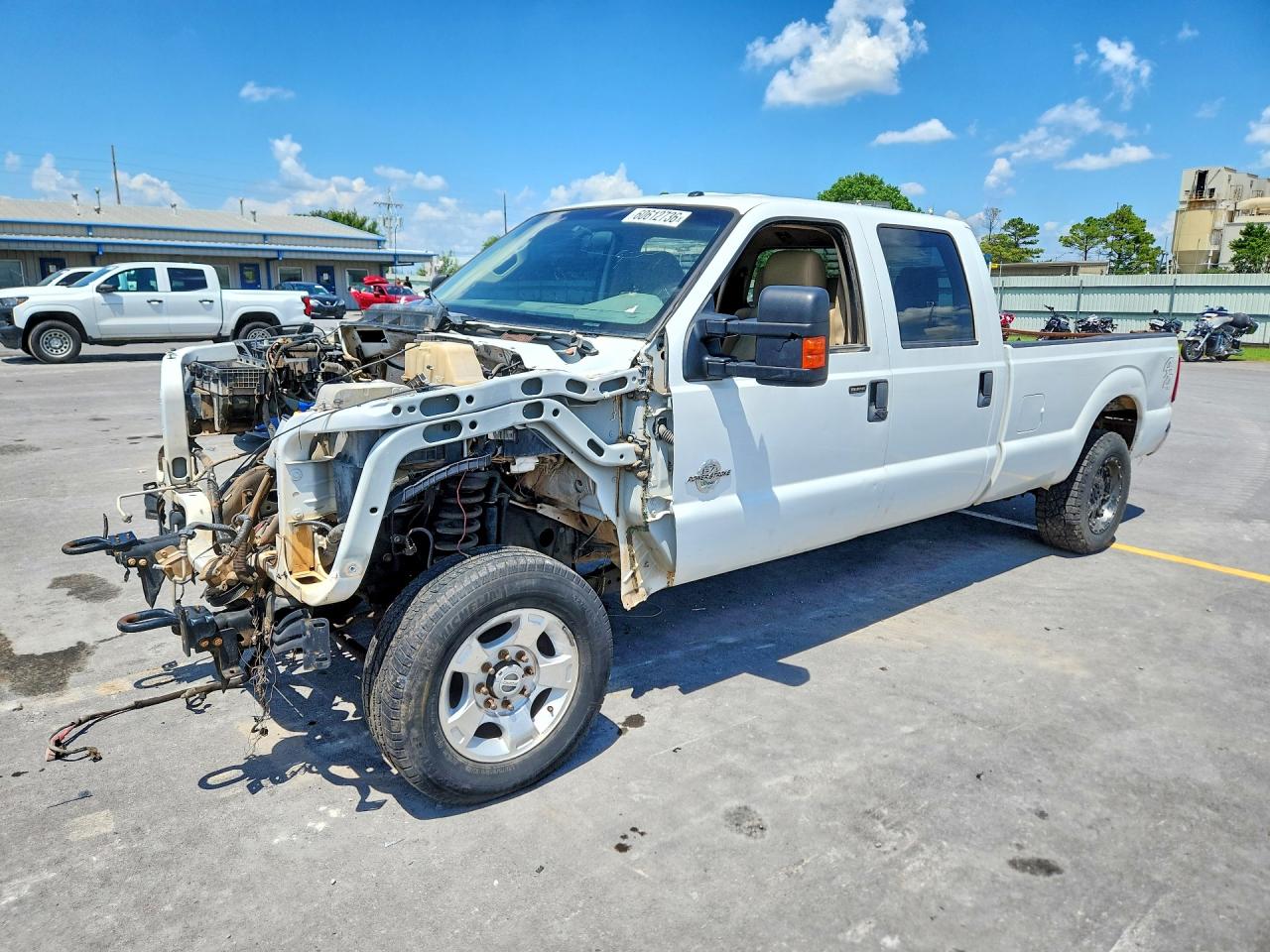 2012 Ford F-250 XLT, VIN 1FT7W2BT8CEB29725 — Stripped