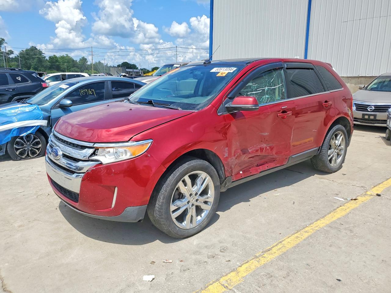 2013 Ford Edge Limited, VIN 2FMDK4KC2DBE22426 — Front end