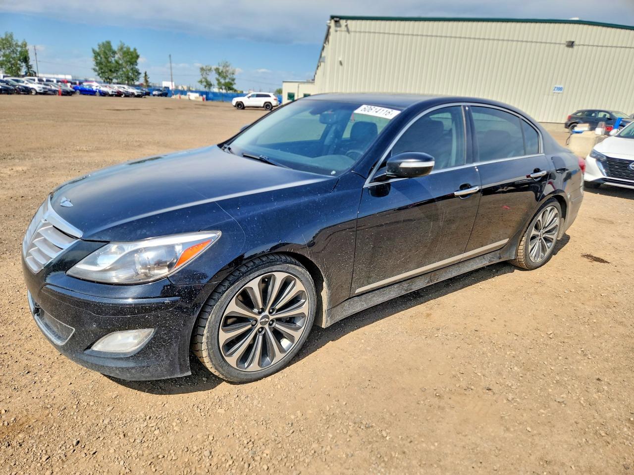 2012 Hyundai Genesis R-Spec, VIN KMHGC4DH3CU173677 — Normal wear