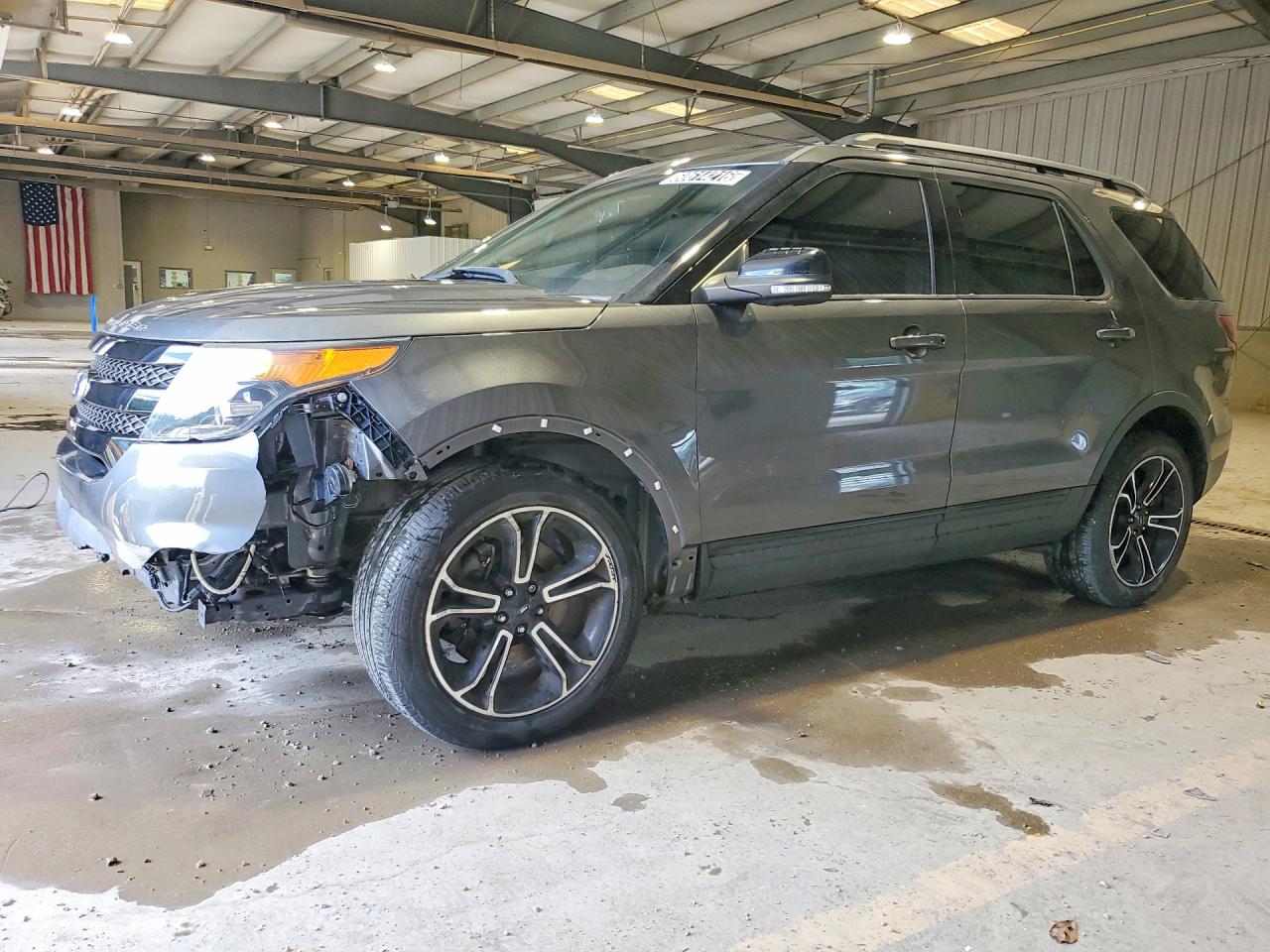 2015 Ford Explorer Sport, VIN 1FM5K8GT8FGB95307 — Burn